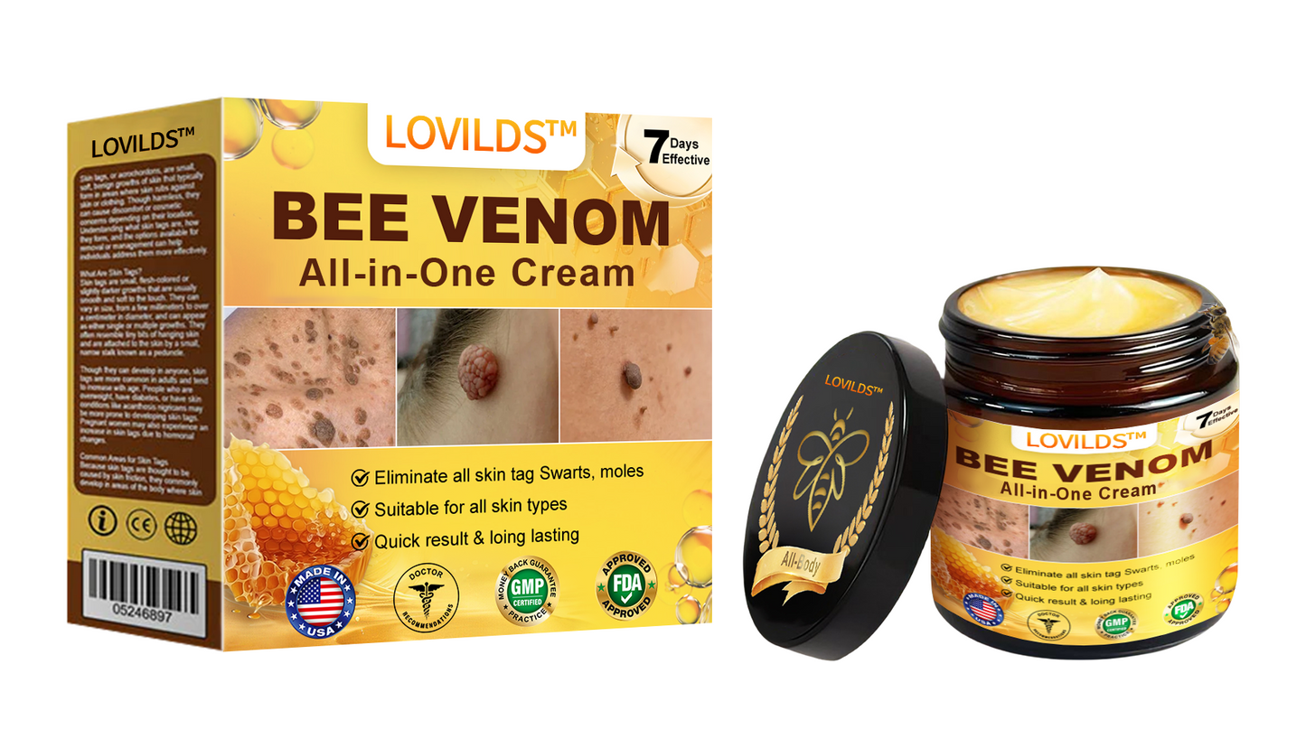 LOVILDS™ Bee Venom Cream – 🌸 Anti-Aging, Hydrating & Skin Repair